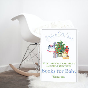 Poster Il fait froid dehors des livres de Noël pour le Ba