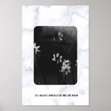 Il fait toujours plus sombre avant l'aube