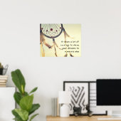 Poster Il faut beaucoup de courage (Bureau à domicile)