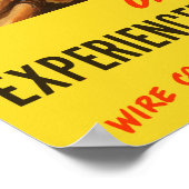 Poster Il Faut Du Marteau Expérimenté ! — Marine marchand (Coin)