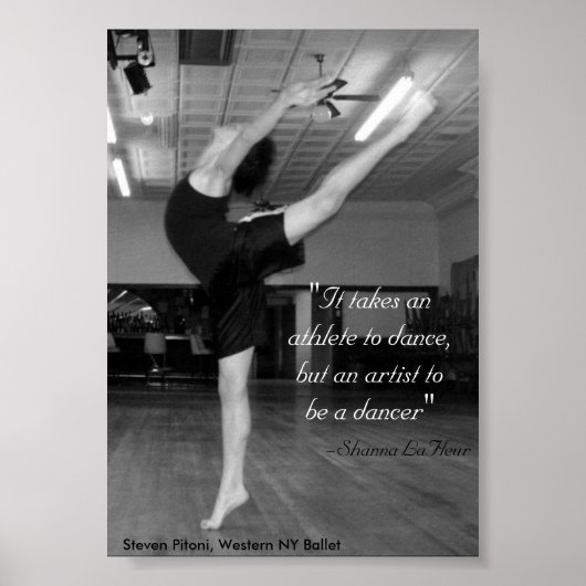 Poster Il faut un artiste (Devant)