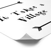 Poster Il faut un village - l'adoption parentale (Coin)