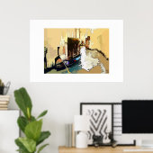 Poster il gondoliere (Bureau à domicile)