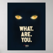 Poster IL Joue Les Yeux "Quoi.Es.Vous." (Devant)