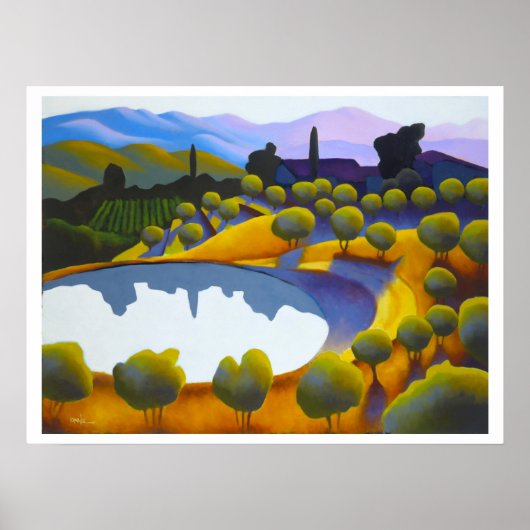 Poster Il Laghetto sotto Bonsi (Devant)