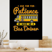 Poster Il M'A Fait Pilote De Bus (Cuisine)