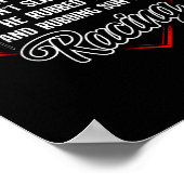 Poster Il N'A Pas Traversé Ya Il Ne L'A Pas Fait (Coin)