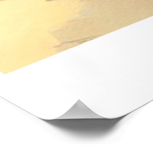 Poster Il ne devient pas plus facile de faire du vélo (Coin)