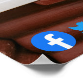 Poster Il n'est jamais à l'avance de la carte postale de (Coin)