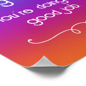 Poster Il n'est pas facile d'être humain Dark Rainbow Pos (Coin)