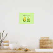 Poster Il n'est pas nécessaire de comparer les citations  (Cuisine)
