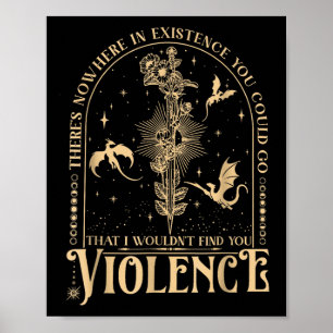 Poster Il N'Y A Nulle Part Où Vous Pouvez Aller Quatrième