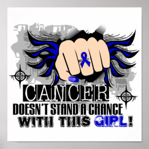 Poster Il n'y a pas de chance pour le cancer du côlon