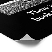 Poster Il n'y a pas de frégate _ Emily Dickinson -art (Coin)