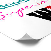 Poster Il n'y a pas de "I" en TEAM, TOUTEFOIS ... (Coin)