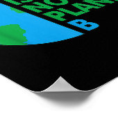 Poster Il n'y a pas de Jour des terres Planet B De l'envi (Coin)