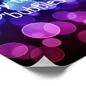 Poster Il n'y a pas de moyen en colère de dire bulles Pos (Coin)