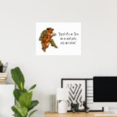 Poster Il n'y a pas de petites pièces (Bureau à domicile)