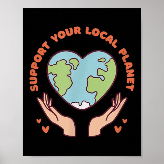 Poster Il N'Y A Pas De Plan B Environnement De Protection (Devant)