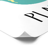 Poster Il N'Y A Pas De Planète B (Coin)