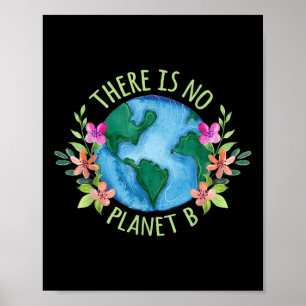 Poster Il N'Y A Pas De Planète B À Part Mère Terre Amour