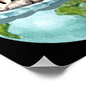 Poster Il N'Y A Pas De Planète B Changement Climatique (Coin)