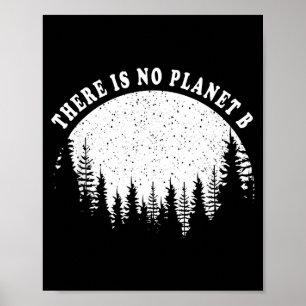 Poster Il n'y a pas de planète B Joyeuse Journée de la Te