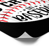 Poster Il N'Y A Pas De Pleurage Au Baseball (Coin)