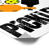 Poster Il n'y a pas de pleurs à Pickleball drôle cadeau (Coin)