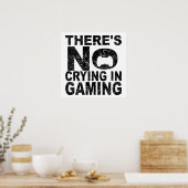 Poster Il n'y a pas de pleurs dans le jeu (Cuisine)