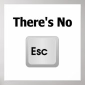 Poster Il n'y a pas d'échappatoire (Devant)