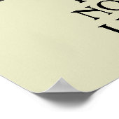 Poster Il n'y a pas d'endroit comme la maison Citation Ma (Coin)