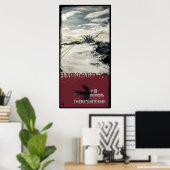 Poster IL N'Y A RIEN (Leinwand) (Bureau à domicile)