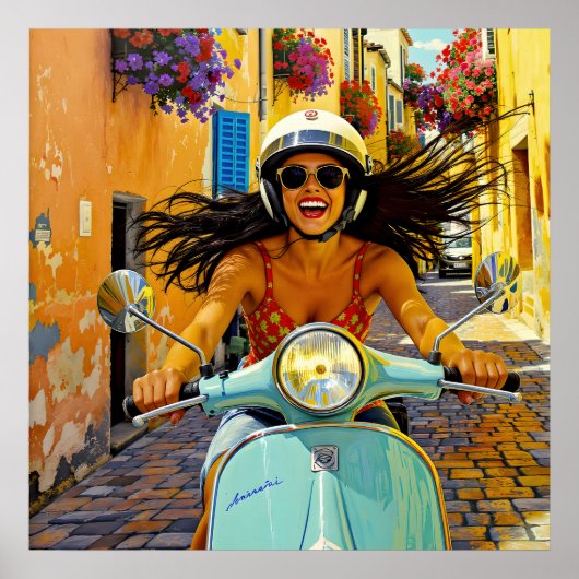 Poster  “Il riso del vento” (Laughter of the Wind) (Devant)