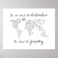 Il s'agit du voyage, pas de la destination.