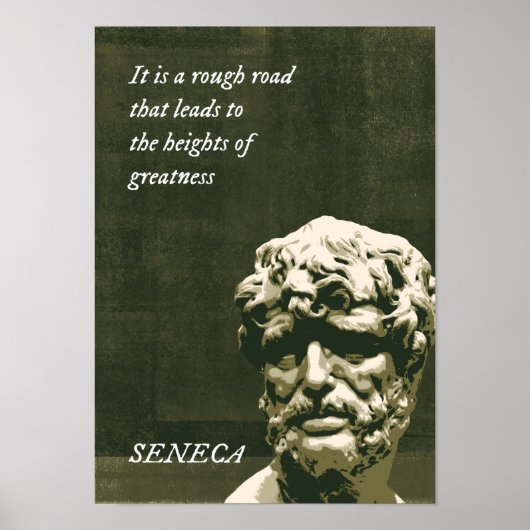 Poster Il s'agit d'une route rude qui mène aux hauteurs d (Devant)