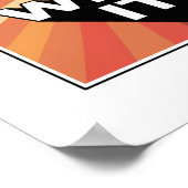 Poster Il Suffit D'Être Inspiré Par La Motivation (Coin)