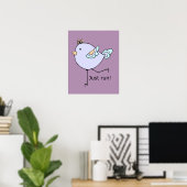 Poster Il suffit d'exécuter un devis motivationnel pour e (Bureau à domicile)