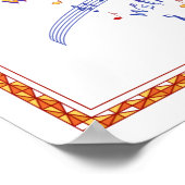 Poster "Il Va Joindre..." Citation biblique avec notes de (Coin)