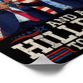 Poster Il Va Prendre Une Colline Et Un Felon À Corriger, (Coin)