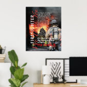 POSTER IL VIT LE COMBATTRE (Bureau à domicile)