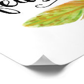 Poster Il Vous Couvrira L'Impression (Coin)