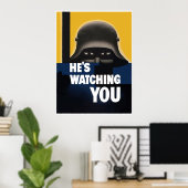 Poster Il vous regarde — Frontière (Bureau à domicile)