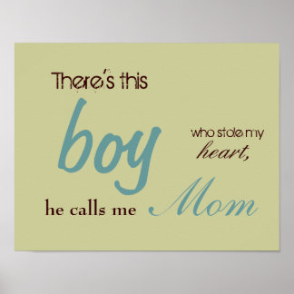 Poster Il y a ça, mon garçon, qui a volé mon coeur