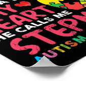 Poster Il y a ce garçon qu'il m'appelle Stepmere Autism A (Coin)