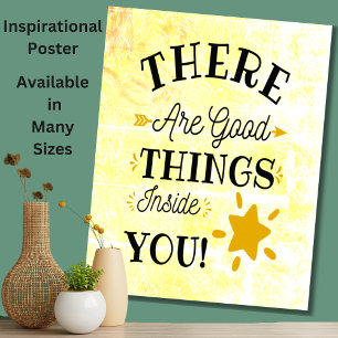 Poster Il Y A De Bonnes Choses En Vous, Motivate Inspirer