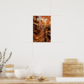 Poster Il y a de la beauté à prendre la longue route Amst (Cuisine)