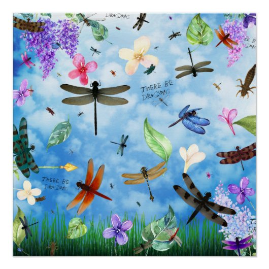 Poster Il Y A Des Dragons (Devant)