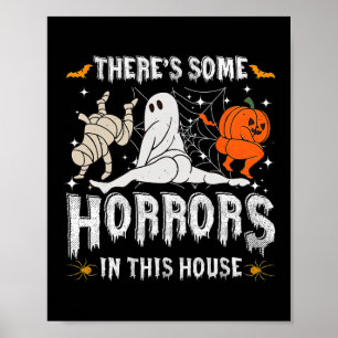 Poster Il y a des horreurs dans cette maison Citrouille f