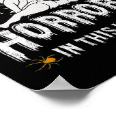 Poster Il y a des horreurs dans cette maison Citrouille f (Coin)